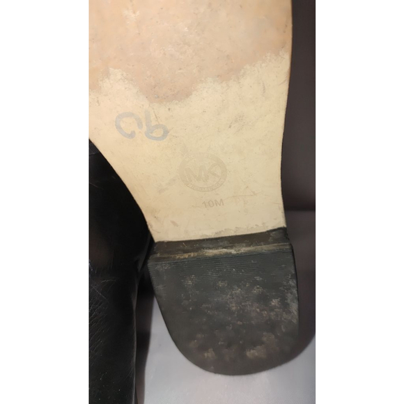 Michael Kors Arley Leather Ankle Boots Size 10M - Picture 10 of 10